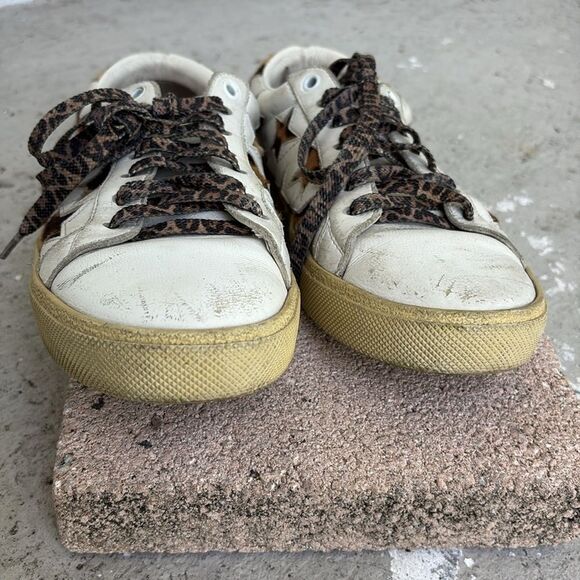 Saint Laurent , distressed sneakers - Picture 4 of 9